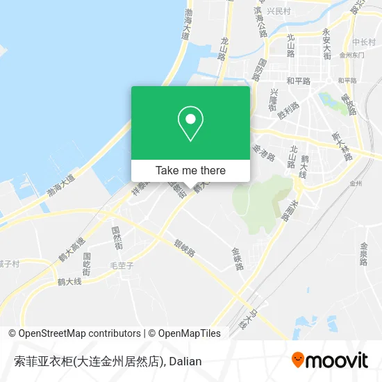 索菲亚衣柜(大连金州居然店) map