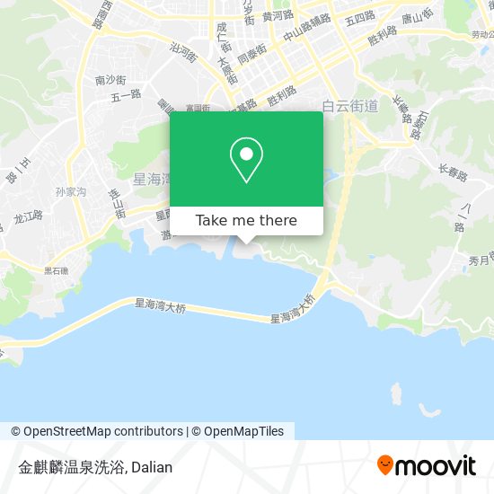 How To Get To 金麒麟温泉洗浴in 沙河口区by Bus Or Metro