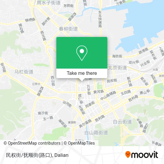 民权街/抚顺街(路口) map