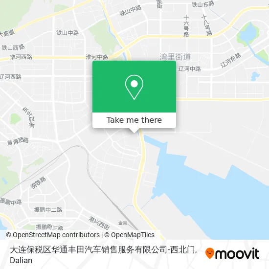 大连保税区华通丰田汽车销售服务有限公司-西北门 map
