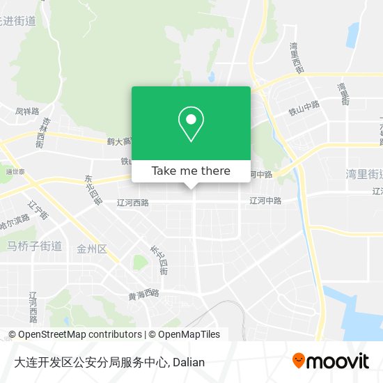大连开发区公安分局服务中心 map