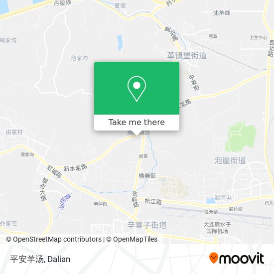 平安羊汤 map