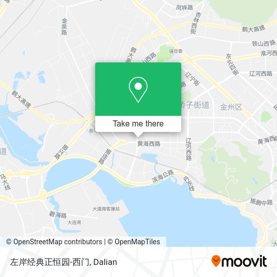 左岸经典正恒园-西门 map