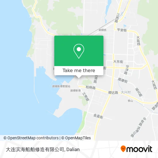 大连滨海船舶修造有限公司 map