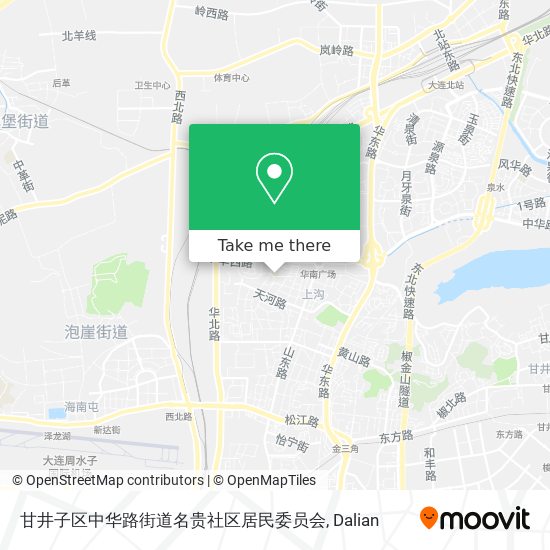甘井子区中华路街道名贵社区居民委员会 map