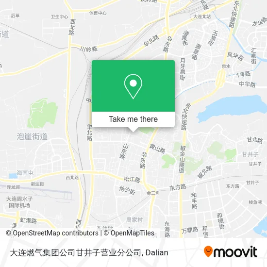 大连燃气集团公司甘井子营业分公司 map