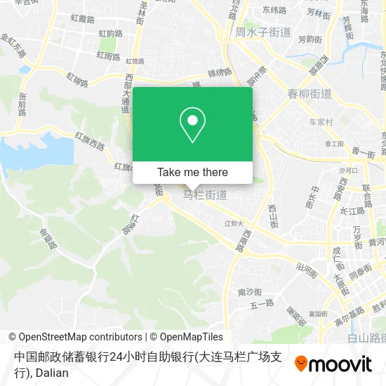 中国邮政储蓄银行24小时自助银行(大连马栏广场支行) map