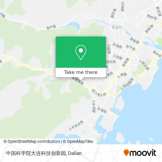 中国科学院大连科技创新园 map