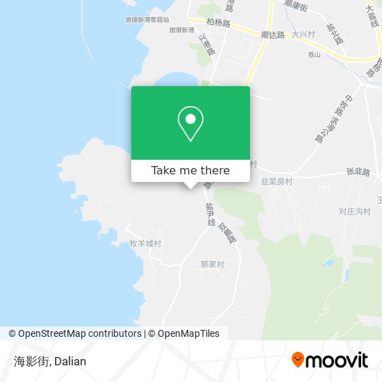 海影街 map