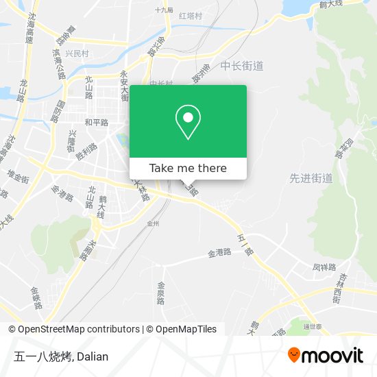 五一八烧烤 map