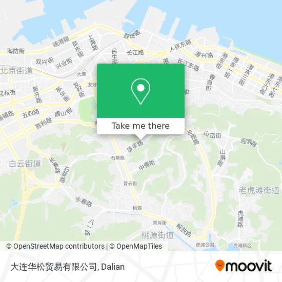 大连华松贸易有限公司 map
