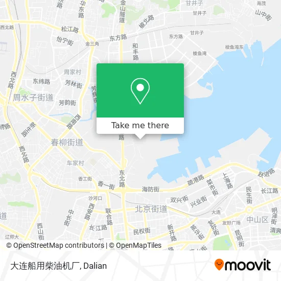 大连船用柴油机厂 map