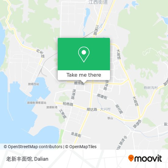 老新丰面馆 map
