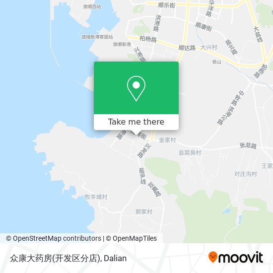 众康大药房(开发区分店) map