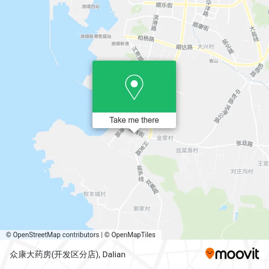 众康大药房(开发区分店) map