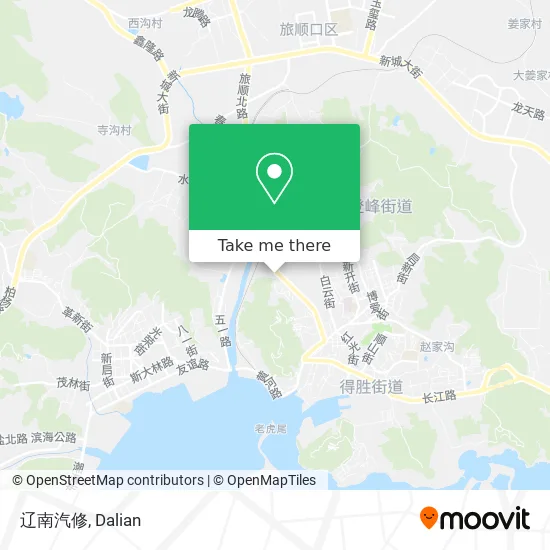 辽南汽修 map