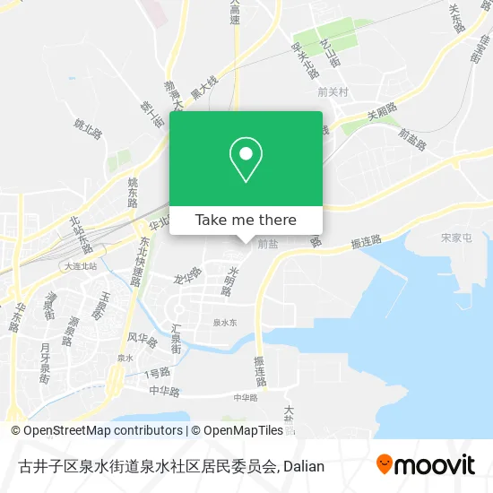 古井子区泉水街道泉水社区居民委员会 map