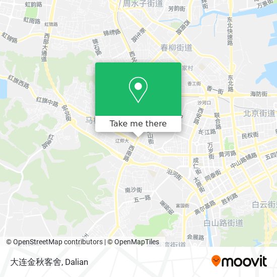 大连金秋客舍 map