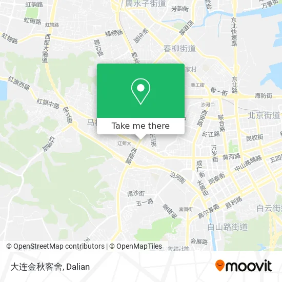 大连金秋客舍 map