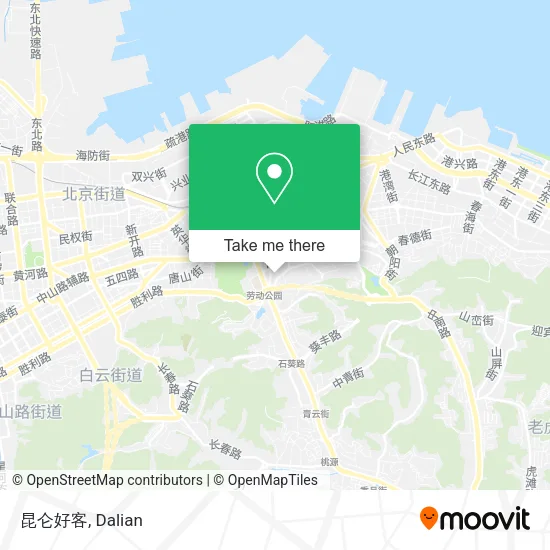 昆仑好客 map