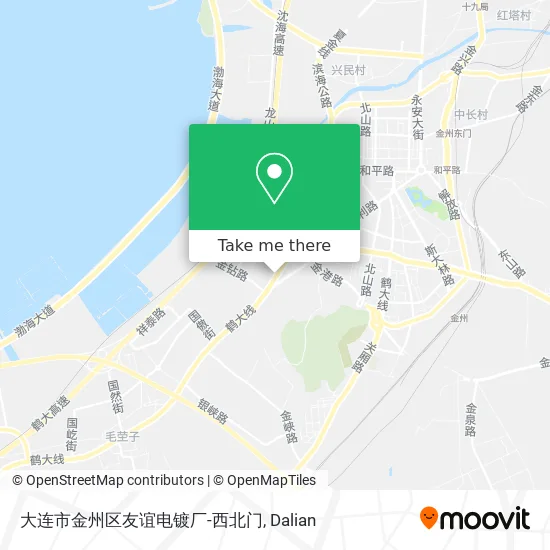 大连市金州区友谊电镀厂-西北门 map