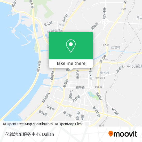 亿德汽车服务中心 map