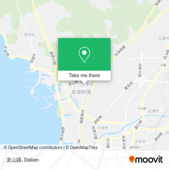 龙山路 map