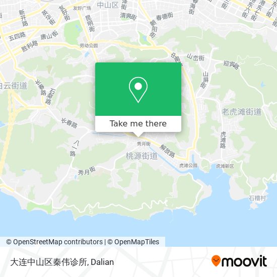 大连中山区秦伟诊所 map
