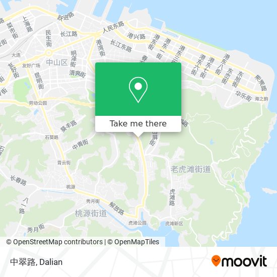 中翠路 map