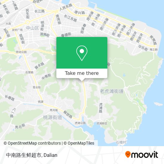 中南路生鲜超市 map