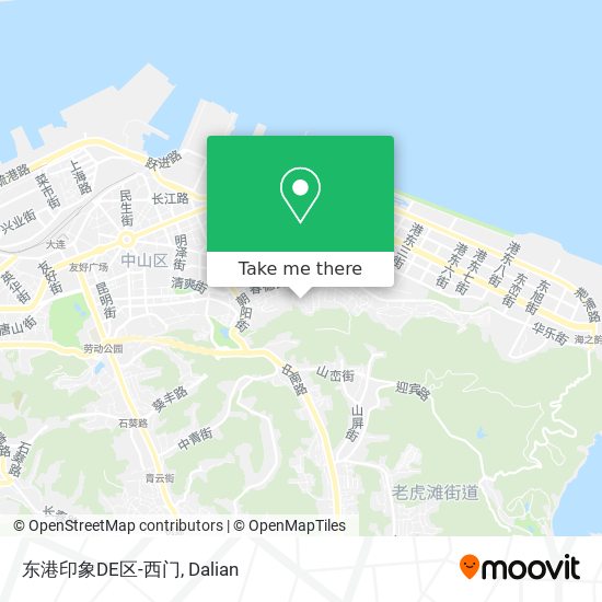 东港印象DE区-西门 map