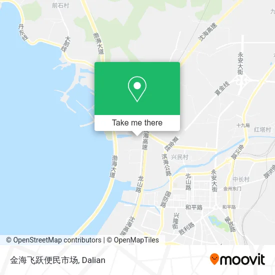 金海飞跃便民市场 map