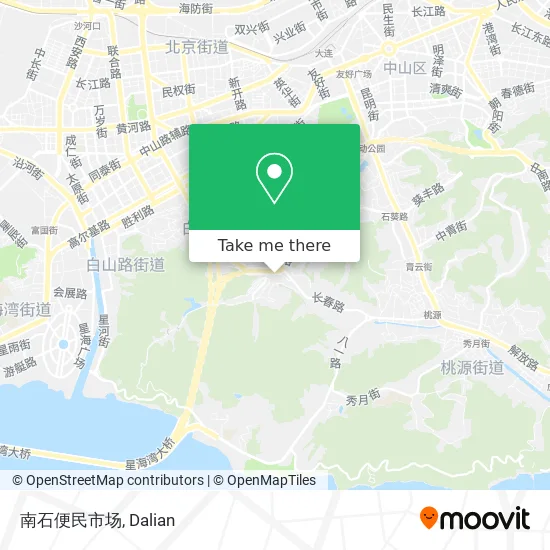 南石便民市场 map