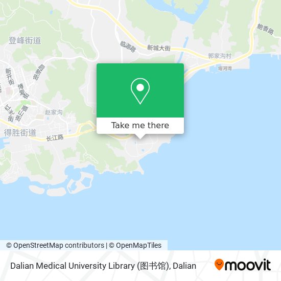 Dalian Medical University Library (图书馆) map