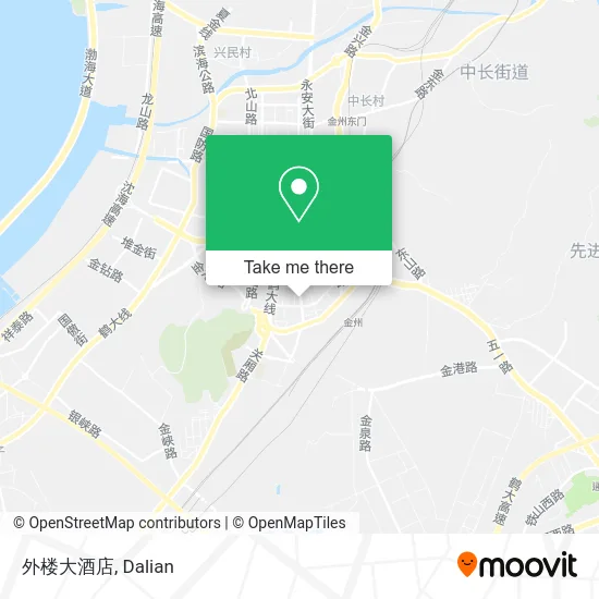 外楼大酒店 map
