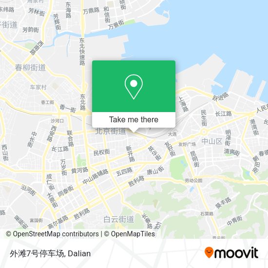外滩7号停车场 map