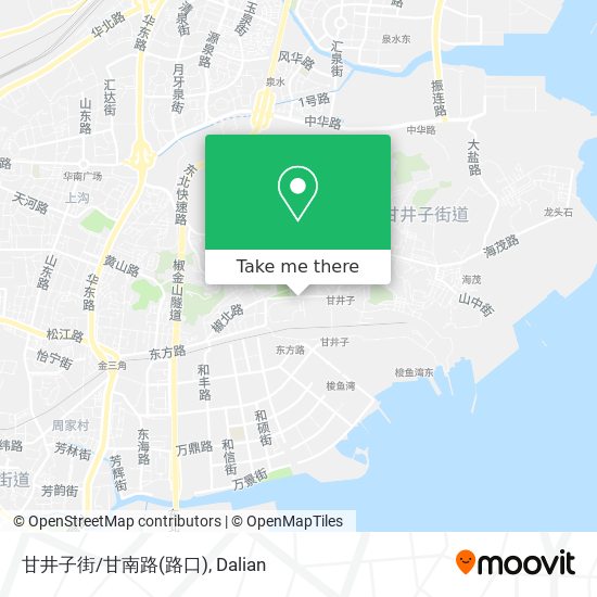 甘井子街/甘南路(路口) map