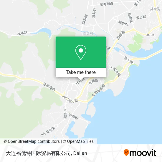 大连福优特国际贸易有限公司 map