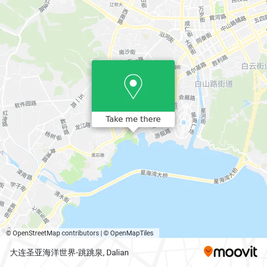 大连圣亚海洋世界-跳跳泉 map