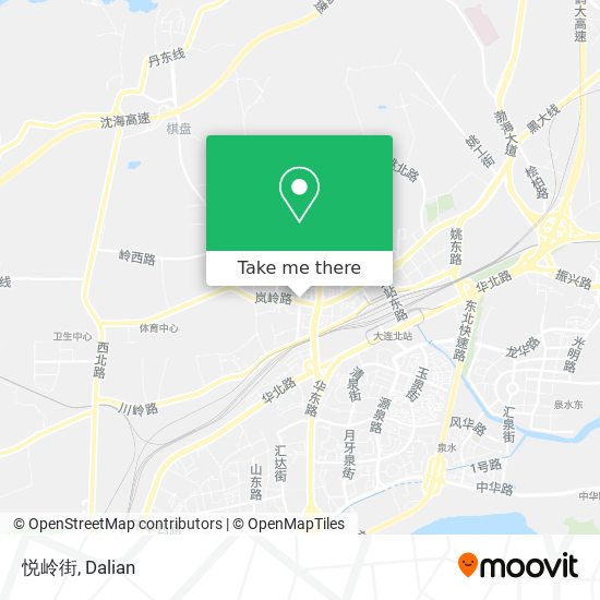 悦岭街 map