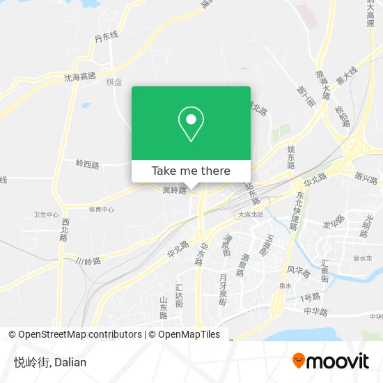 悦岭街 map