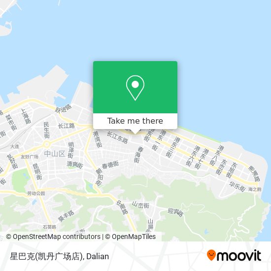星巴克(凯丹广场店) map