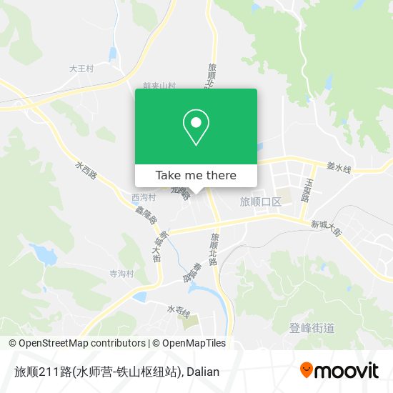 旅顺211路(水师营-铁山枢纽站) map