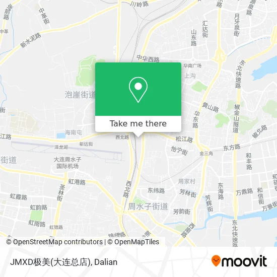 JMXD极美(大连总店) map
