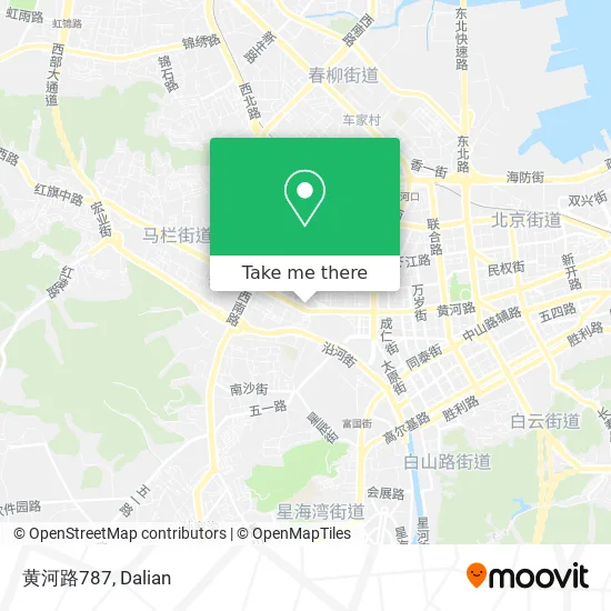 黄河路787 map
