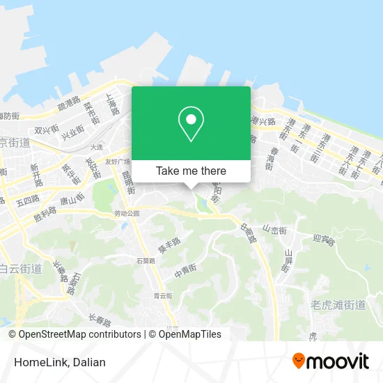 HomeLink map