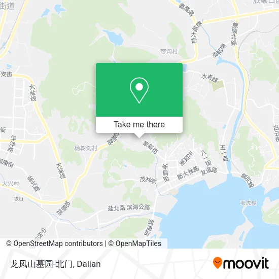 龙凤山墓园-北门 map
