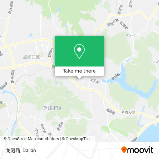 龙冠路 map