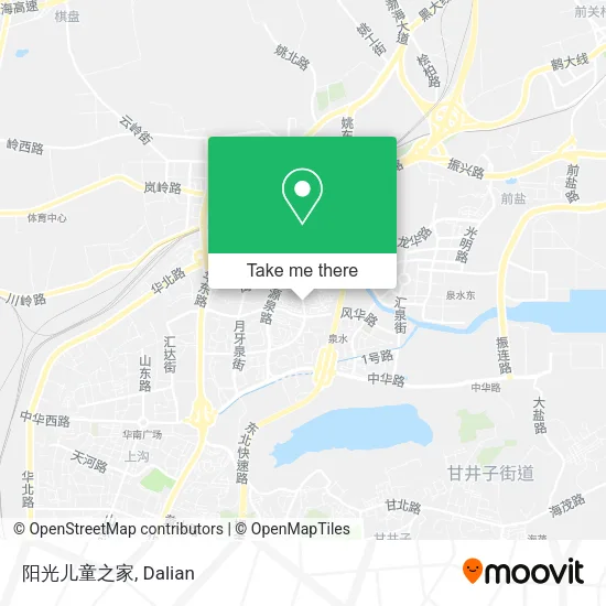 阳光儿童之家 map