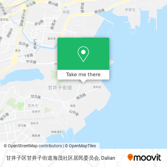 甘井子区甘井子街道海茂社区居民委员会 map